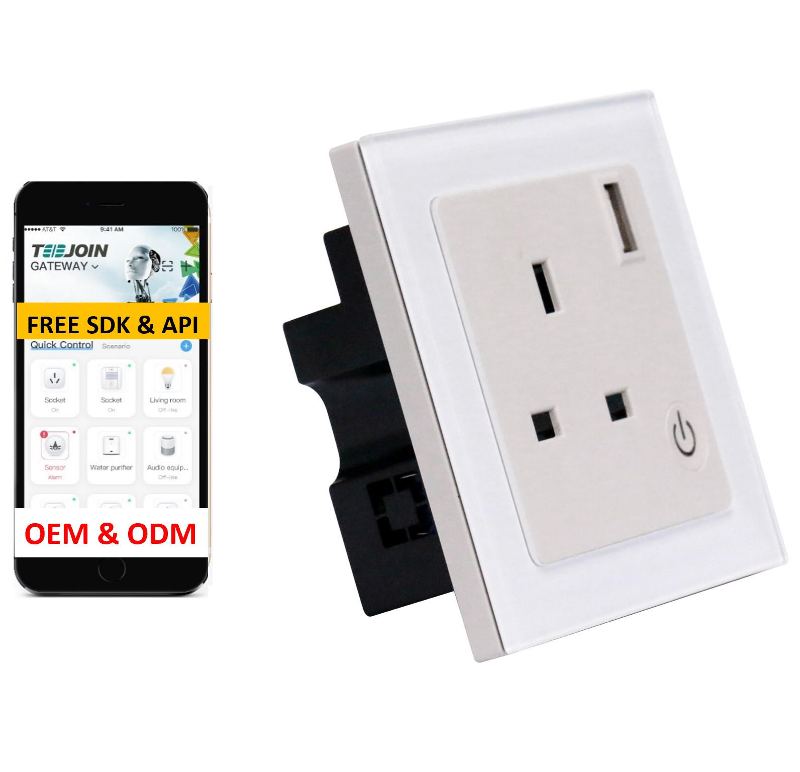 TEEJOIN SMART WALL SOCKET