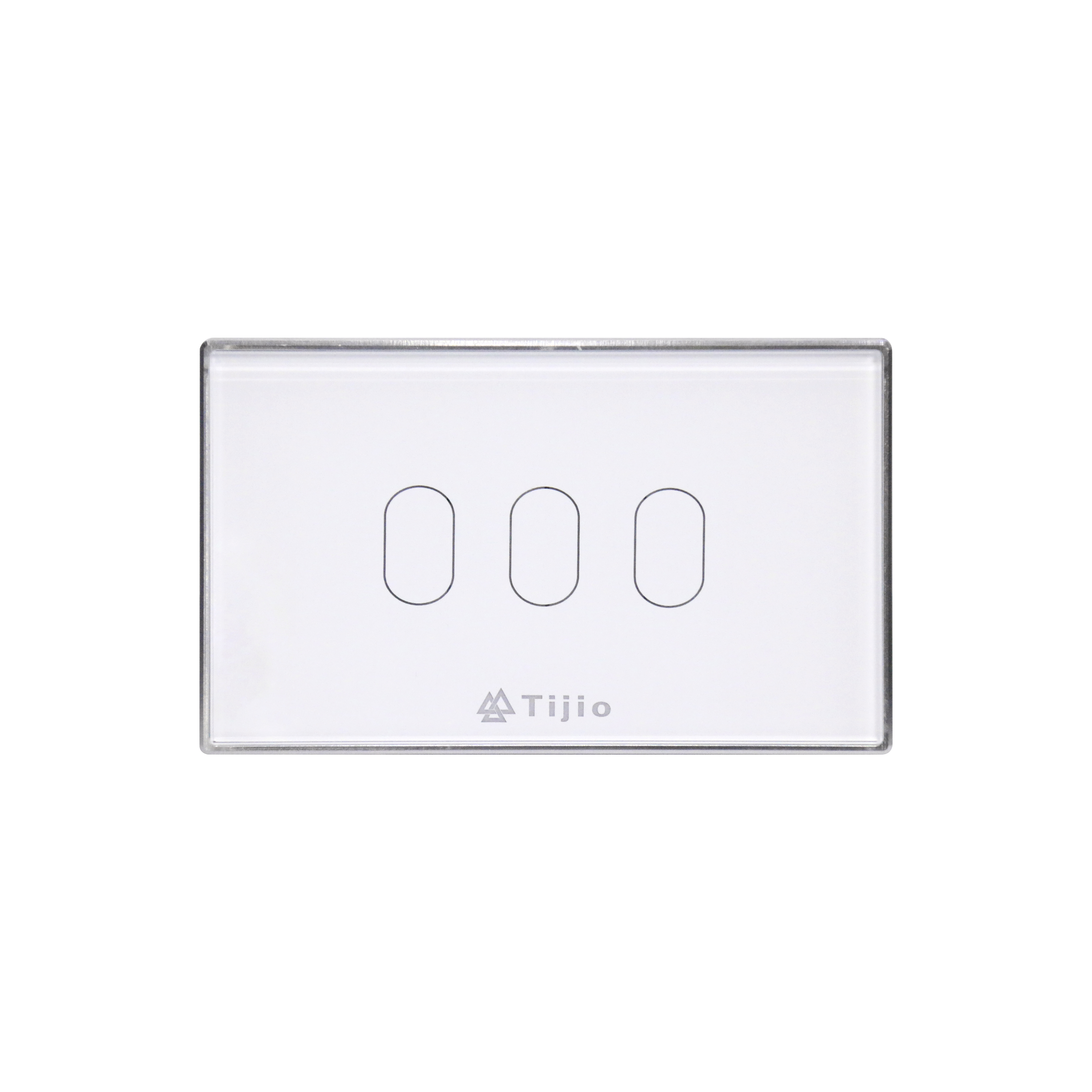 White New Arrival 4 inches Touch Control Panel IOT WiFi Remote Smart Home Smart Switch In Wall Switch