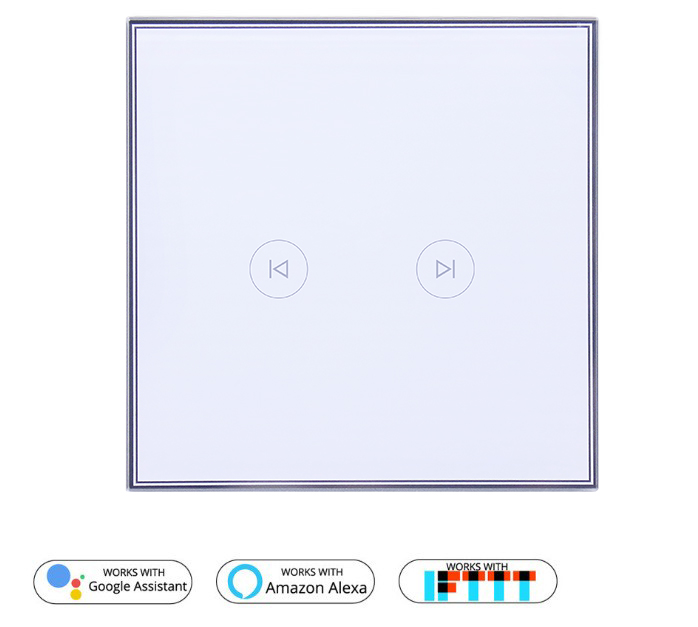 Bseed 1 Gang Way Smart 3 Wat Cnbingo Curtain Switch Wifi With 2023 hot Selling Smart Scene Switch