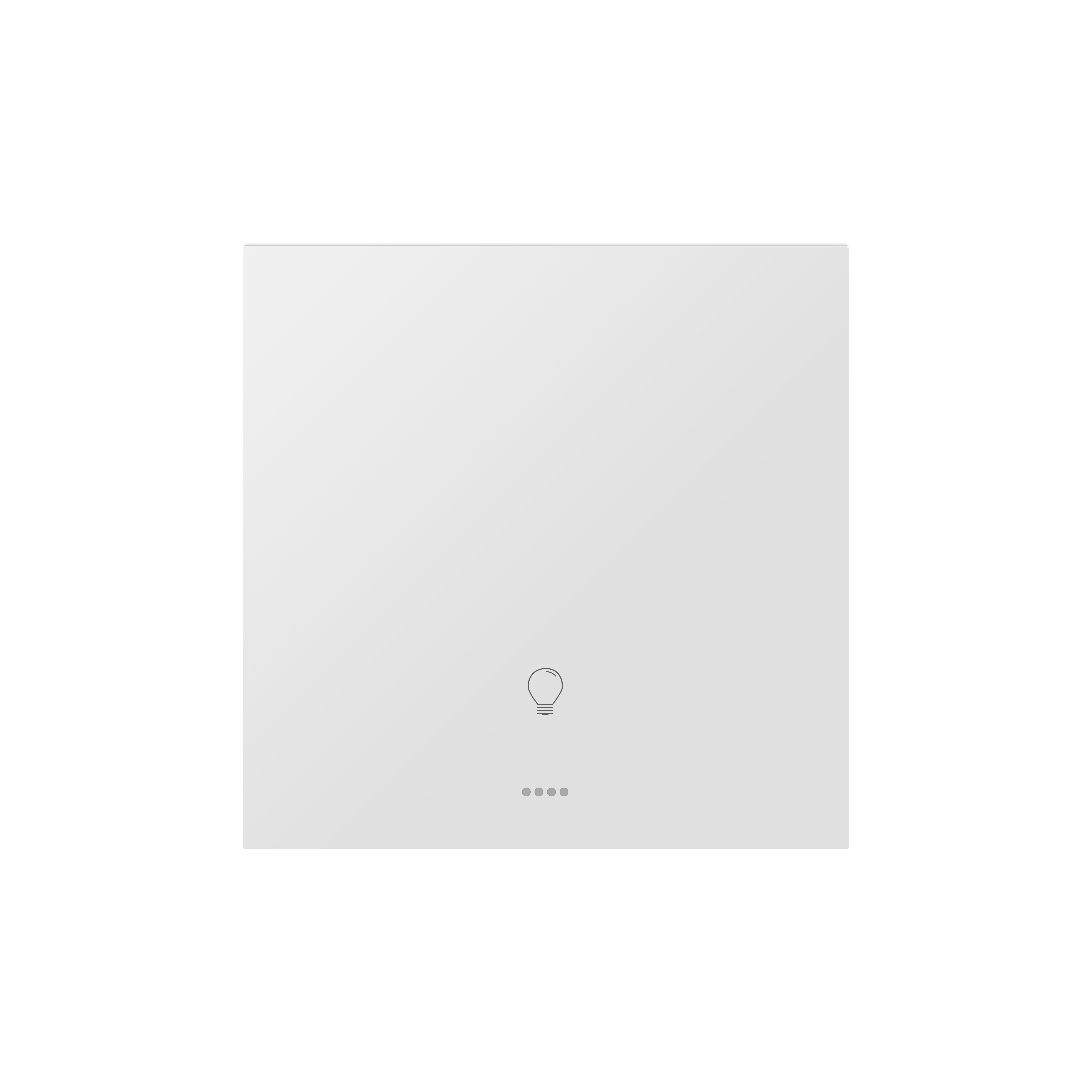 EU 1 Gang Glass Touch Light Wall Electrical Switch ZigBee 