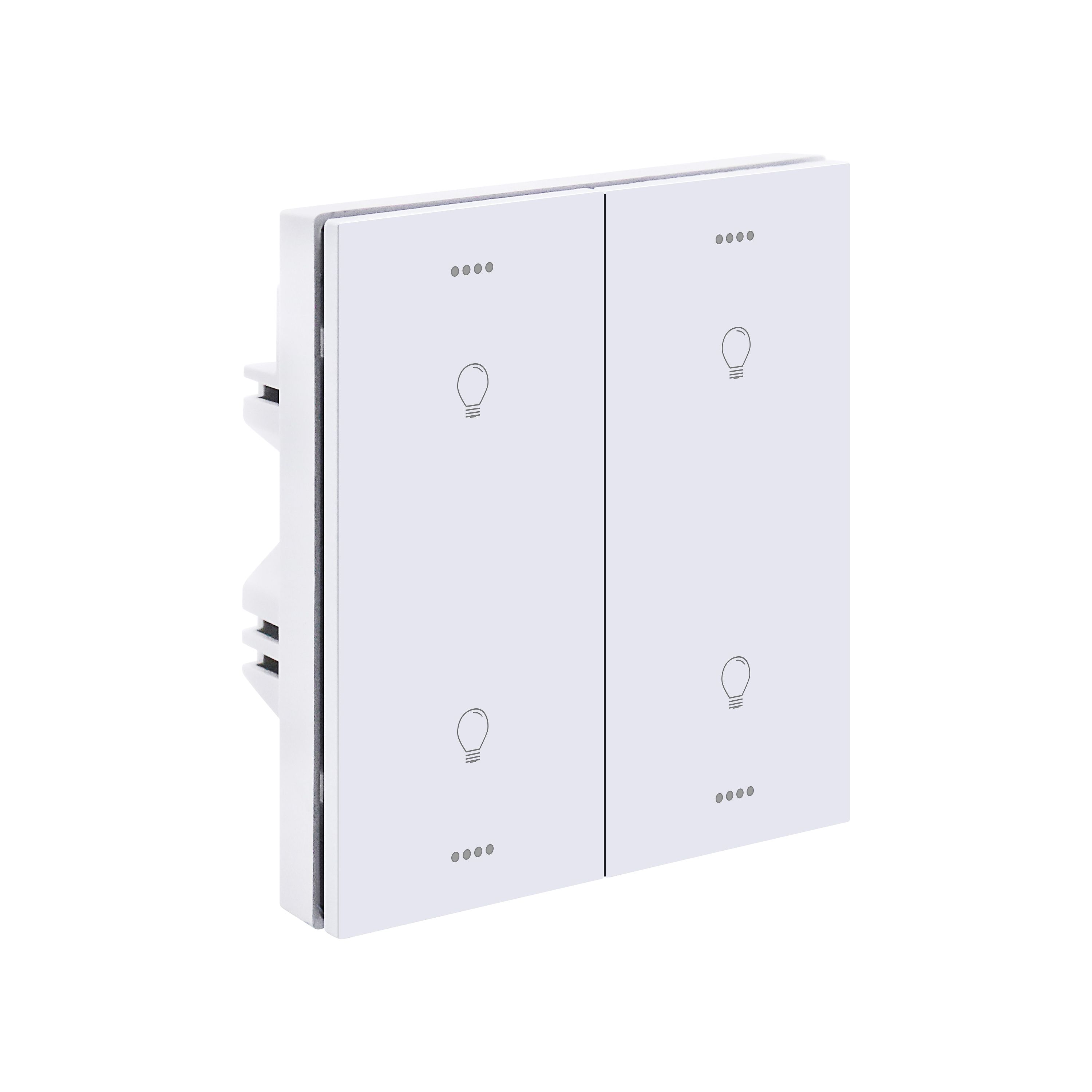 Smart life newest timing control  zigbee 3.0 smart light switch4 gang 