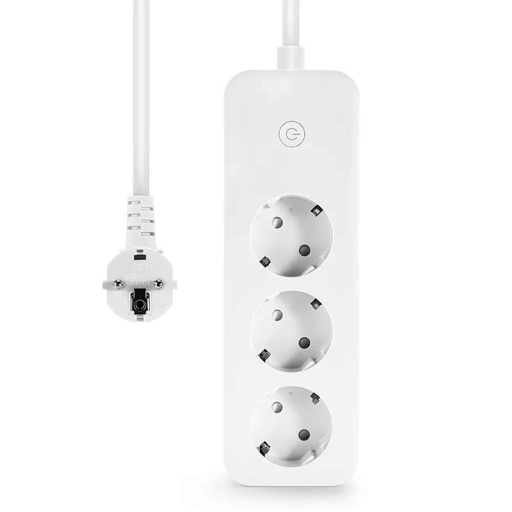 high quality outdoor customize logo uk eu multi wifi tuya extension cable socket power strip with usb port