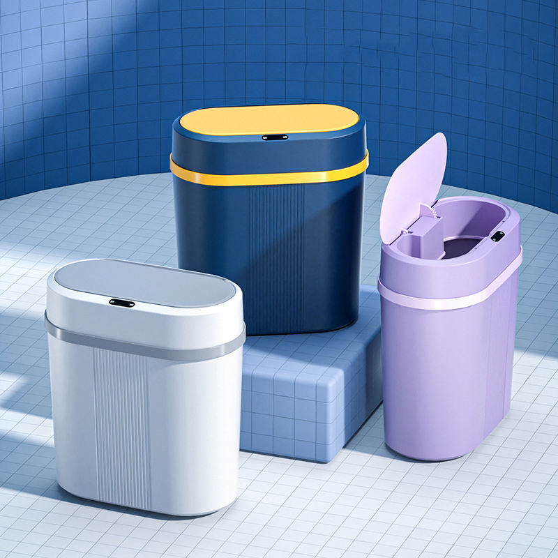 Intelligent Automatic Smart Sensor Trash Can Waste Bins Eco-Friendly Rubbish Bin