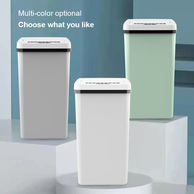 hotel home 30L big capacity sensor smart automatic plastic kitchen garbage trash can waste bin dustbin