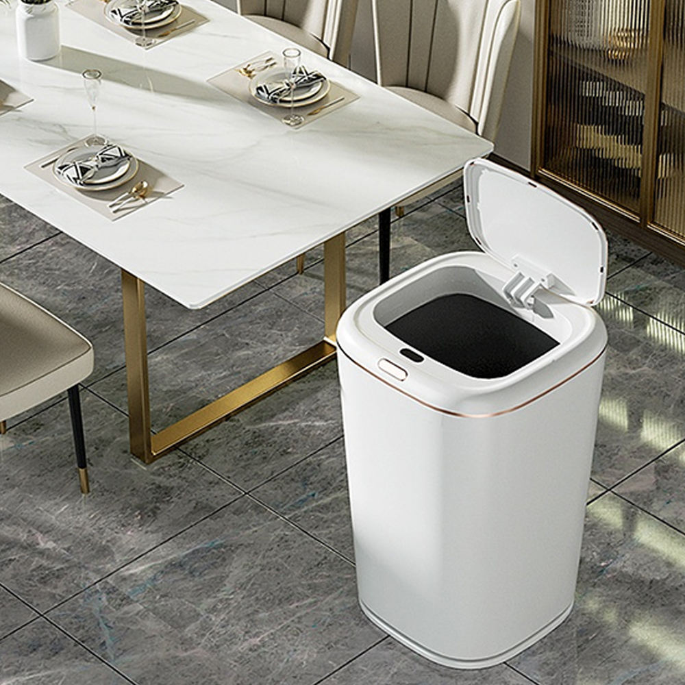 Smart Trash Can Auto Bag Change 40L Updated In 2024 Smart Home Automation System Factory Manufacturer 