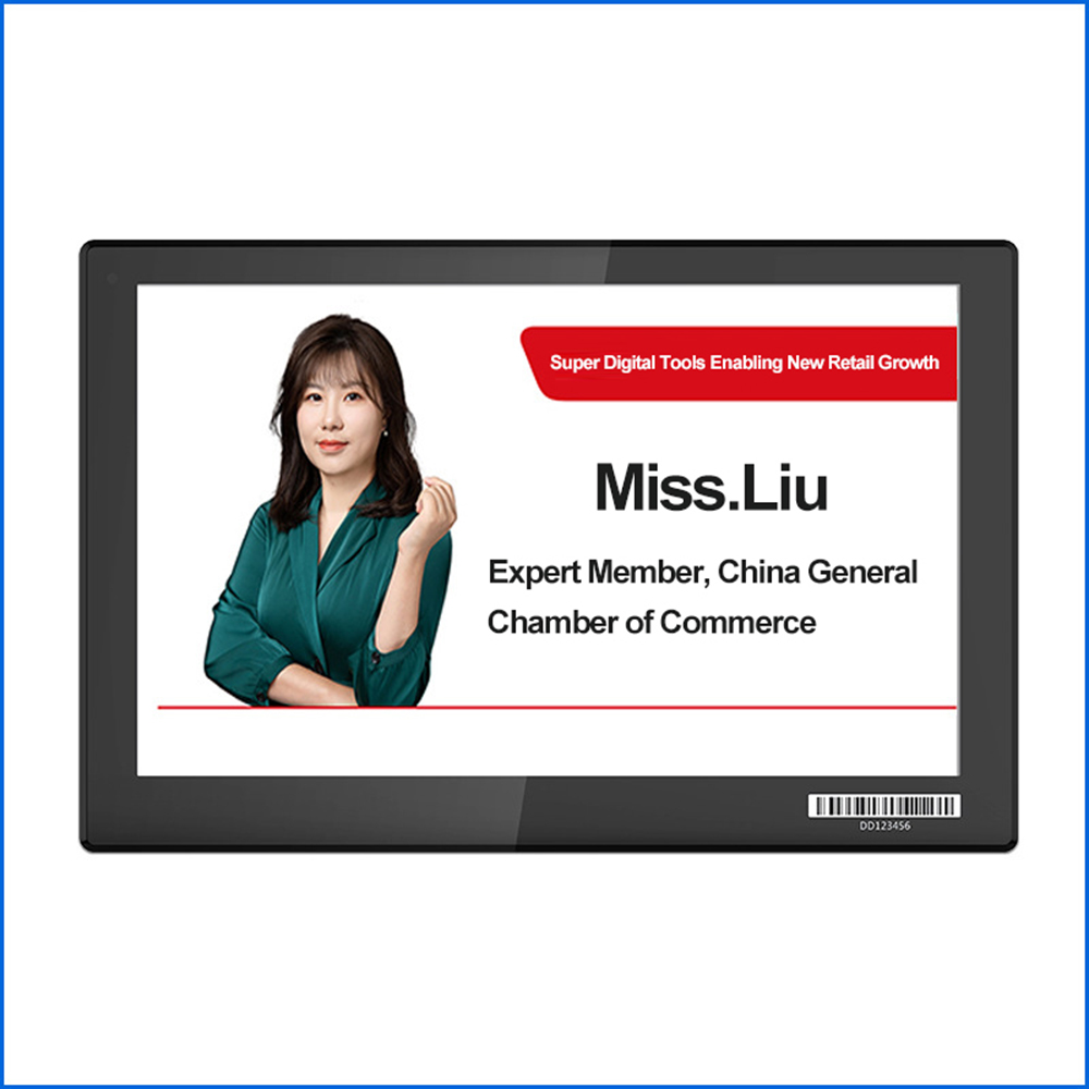 7.3 Inch Wireless Smart Epaper Display Screen 3 Colors Office Name Tag Eink Digital Display ESL Tag business card with e ink