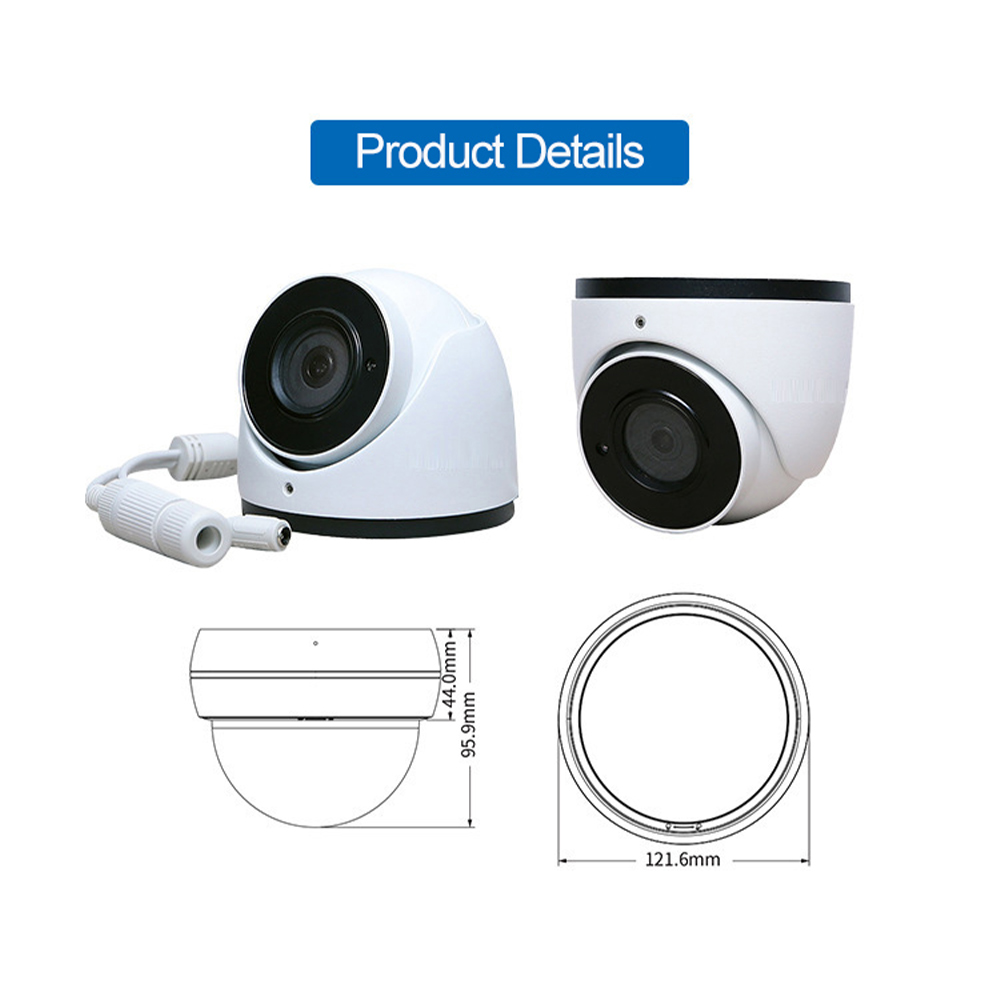 Surveillance Camera Custom Factory Tour Scenic 2Mp Shop Decoration Light Level Infrared Hemisphere Network Wireless Camera