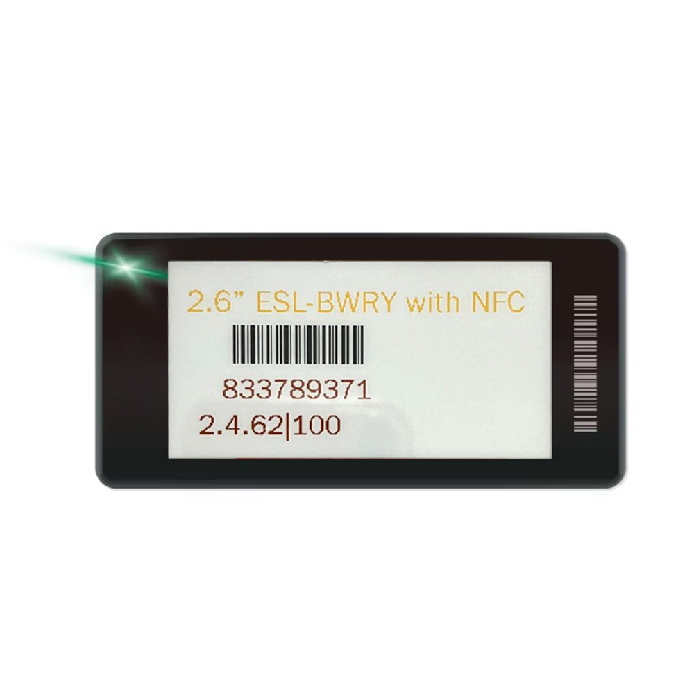 Storage Nfc Shelves Black Smart Electronic Price Tags Electronic Price Tags Fastening Systems For Shelf Labels Digital Store Solutions