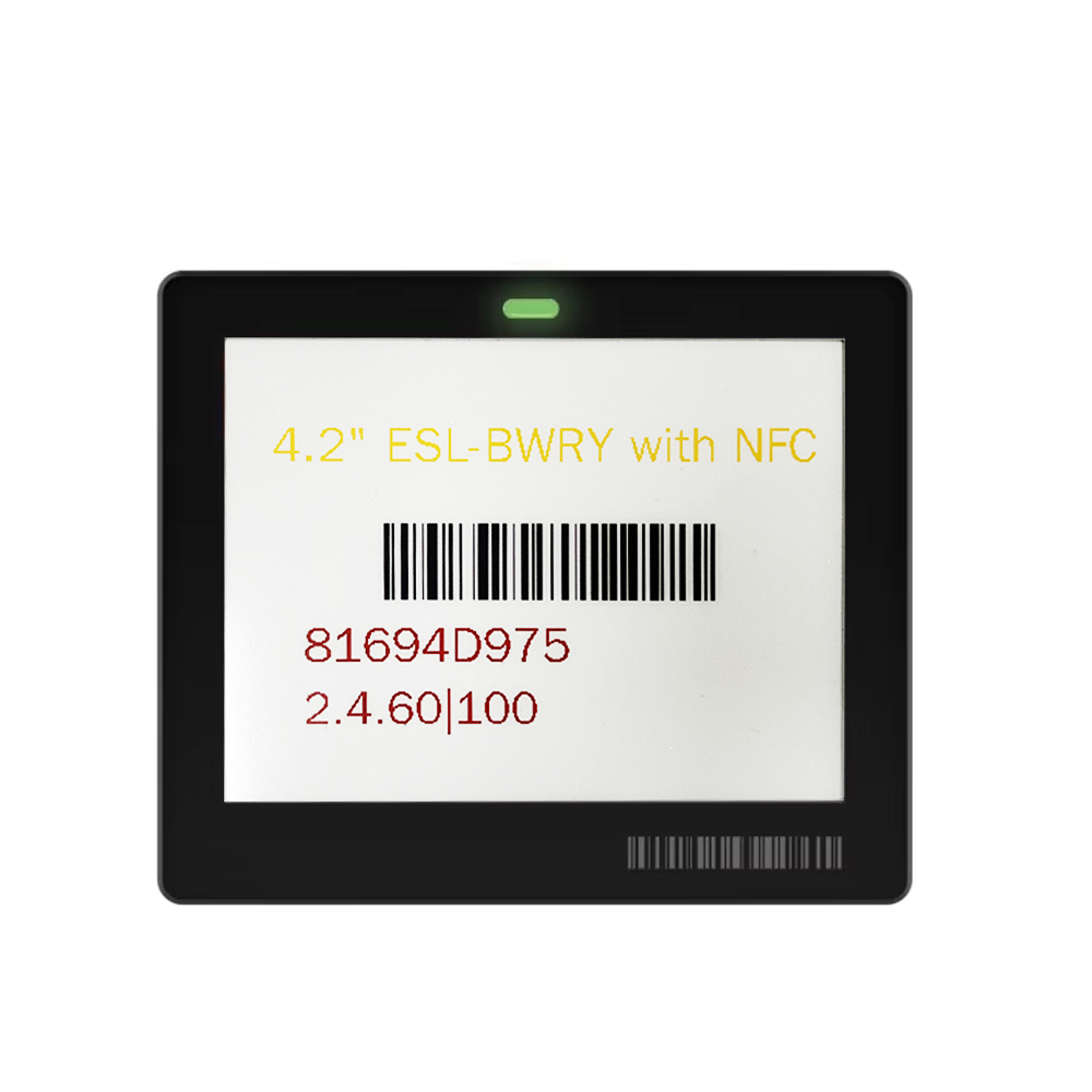 Factory Custom 4.2 inch Electronic Shelf Label Wifi Price Tag Esl Electronic Shelf Label Electronic Shelf Label For Pharmacy Warehouse