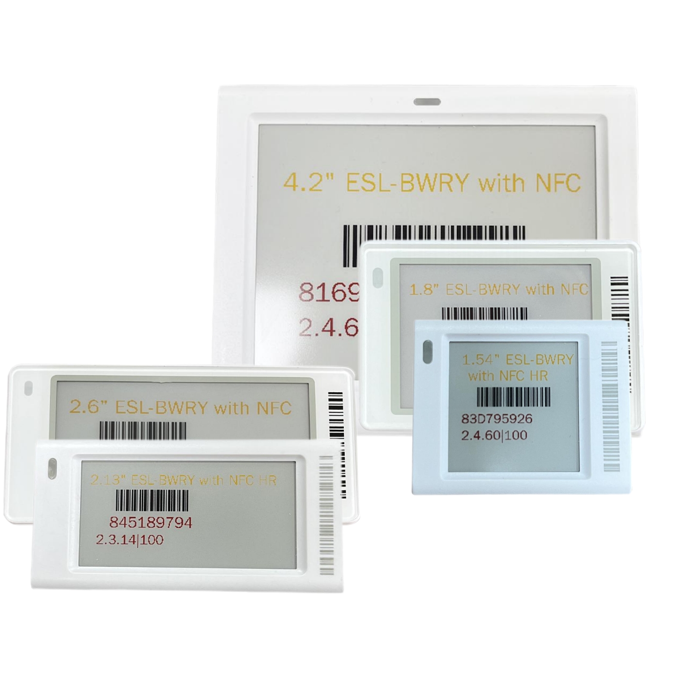 3.1 E Ink 3.5 Inch Thin E Ink Tag Esl Supermarket Solution Epaper System E-Ink Digital Price Tags Nfc Electronic Shelf Label