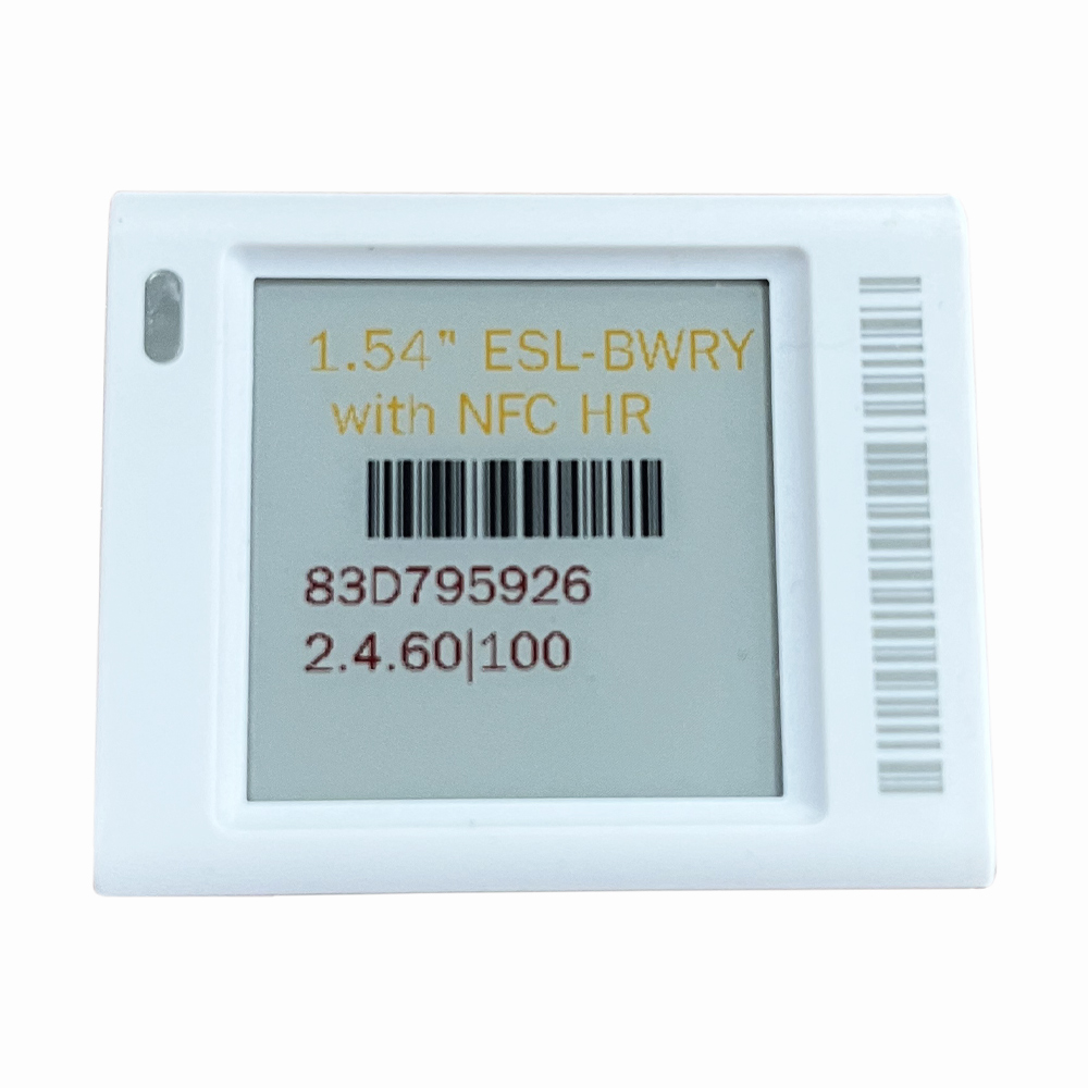 Supermarket Fresh Convenience Store Shelves Of Goods Intelligent 1.54 Inch Electronic Price Tag Oem Factory Esl Price Ink Screen