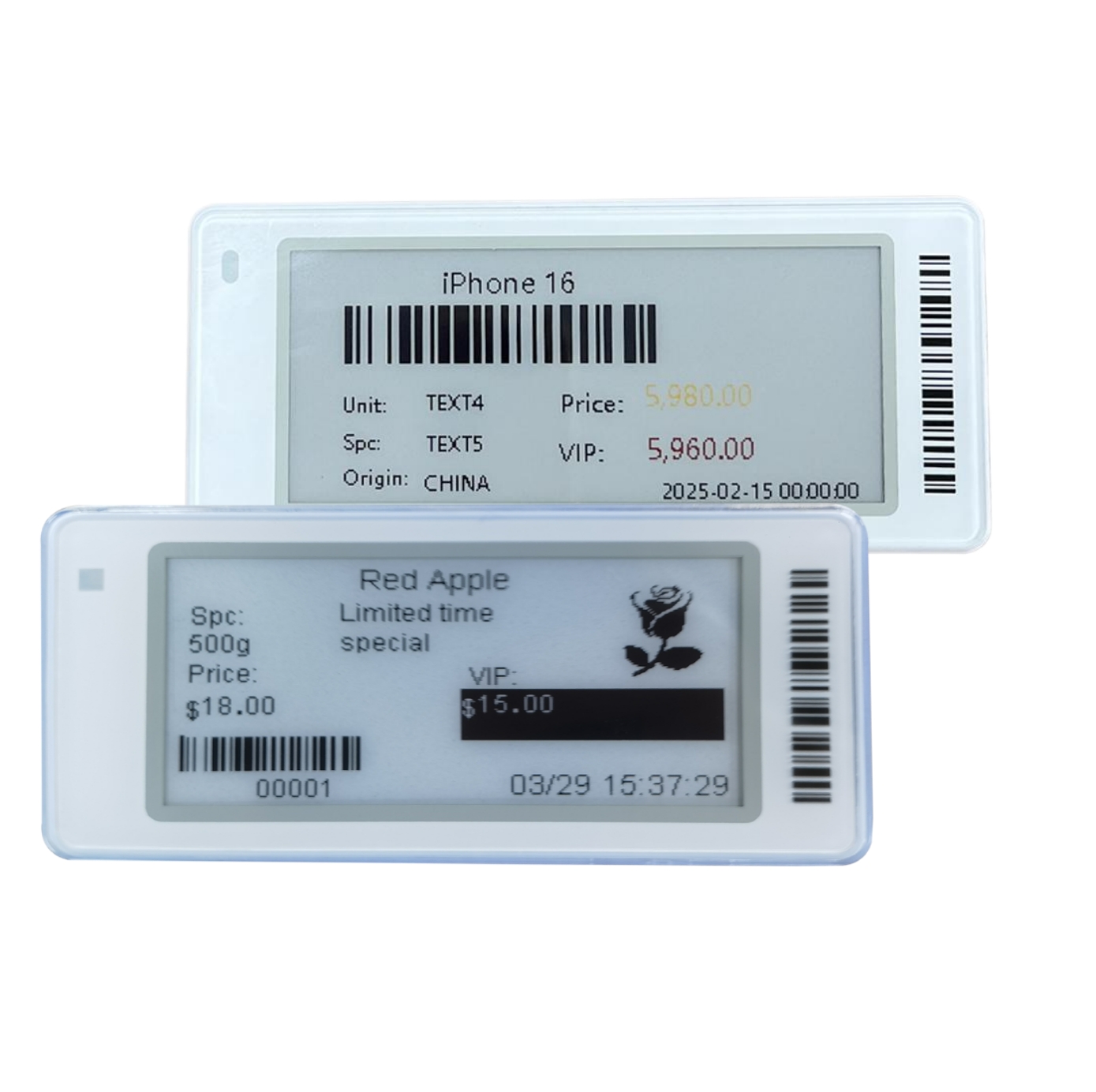 Supermarket Fresh Convenience Store Shelves Of Goods Intelligent Electronic Price Tag 2.9 Inch Esl Price Ink Screen Supplier