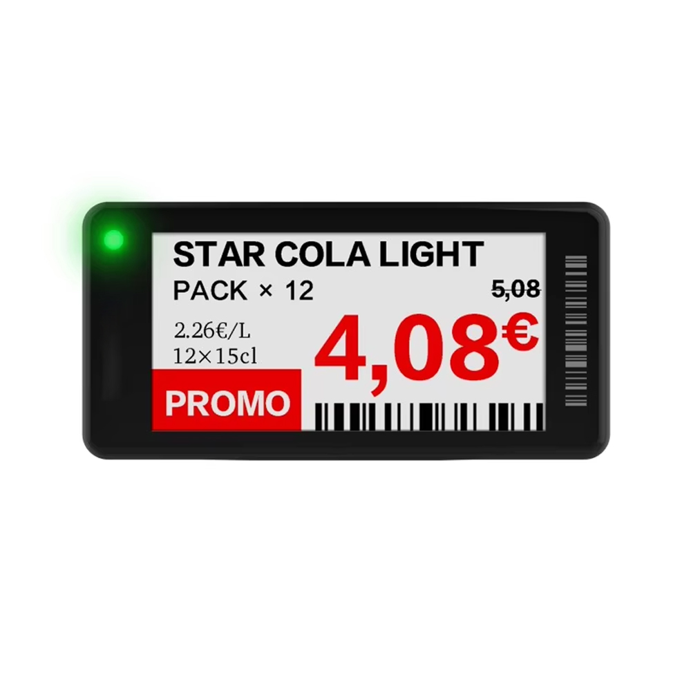 2.66 inch Price Electronic Shelf Label Esl Digital Price Tags Factory Tag Display For Supermarket Fresh Convenience Store Goods
