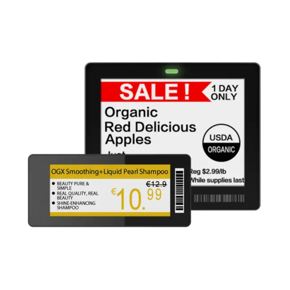 Supermarket Fresh Convenience Store Shelves Smart Electronic Price Tag Esl Price Ink Screen 4.2 Inches E Ink Shelf Label Display