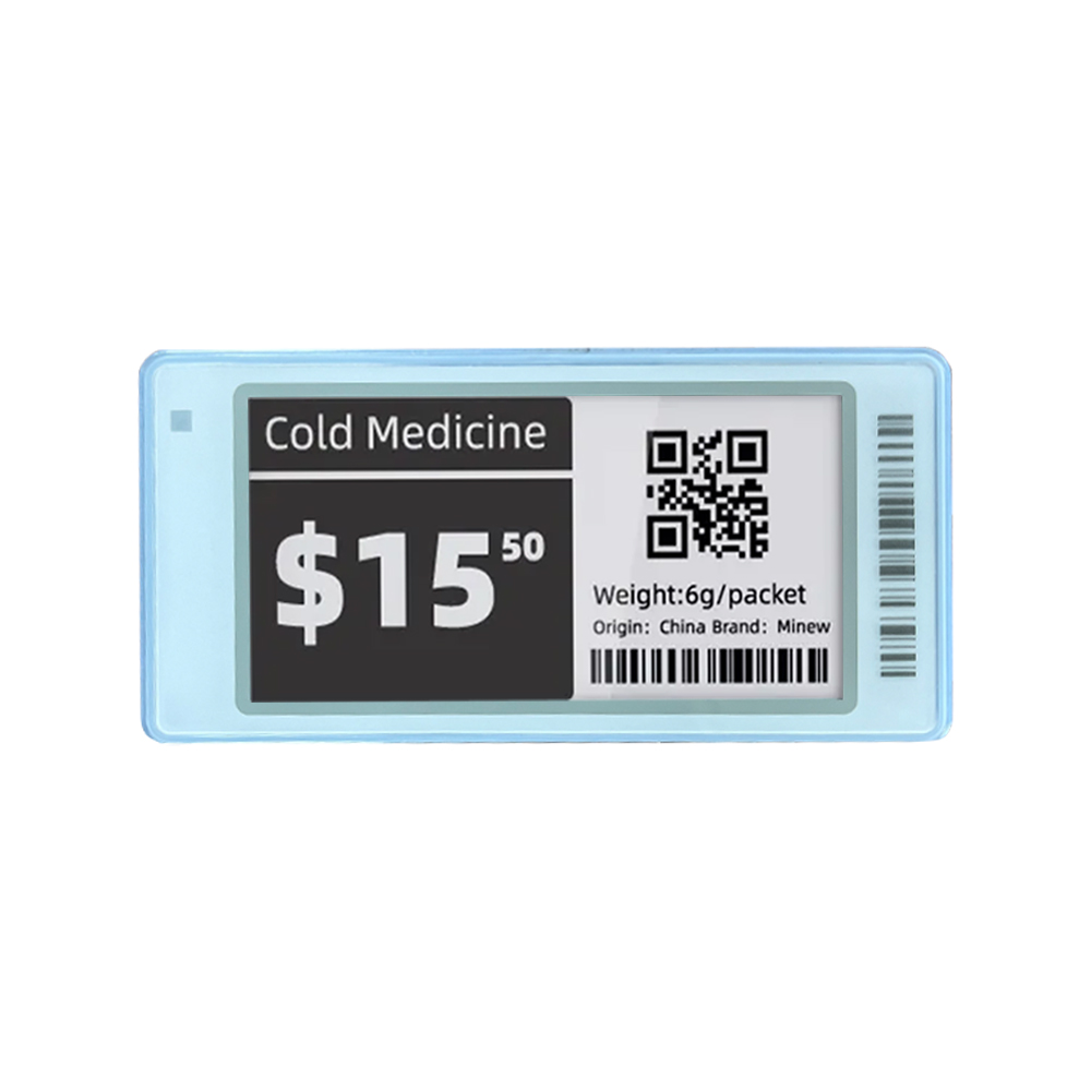 2.66 Inch Digital Esl Price Tags For Fresh Freezing Supermarkets Retail Store Warehouse Smart Electronic Price Tags For Shelves
