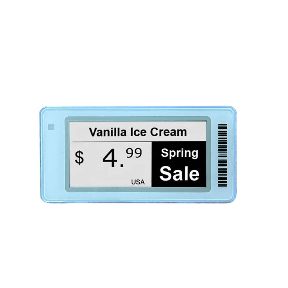 Supermarket Convenience Storage Shelves Fresh Waterproof Anti-Freeze Smart Electronic Price Tag Esl Electronic Ink Screen