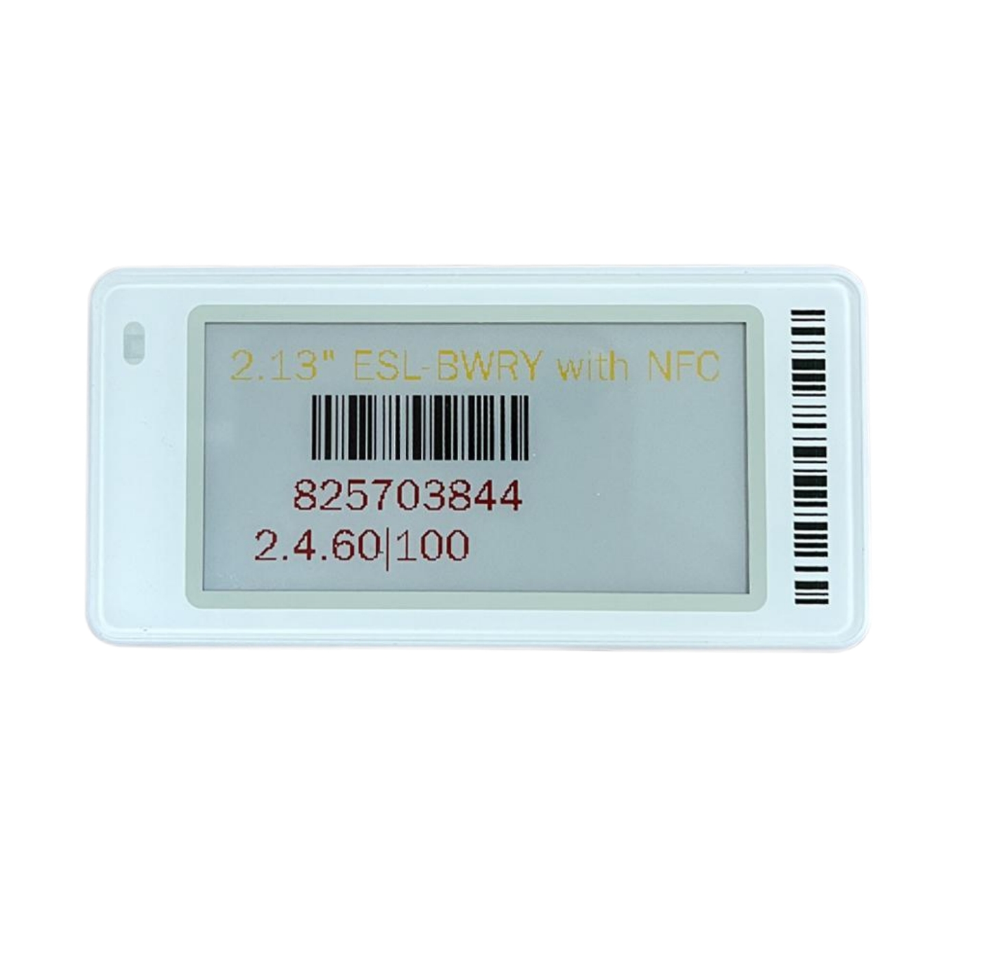 Supermarket Fresh Convenience Store Shelves 2.13 Inch Smart Electronic Shelf Labels Price Tag Esl Price Ink Screen Manufacturer