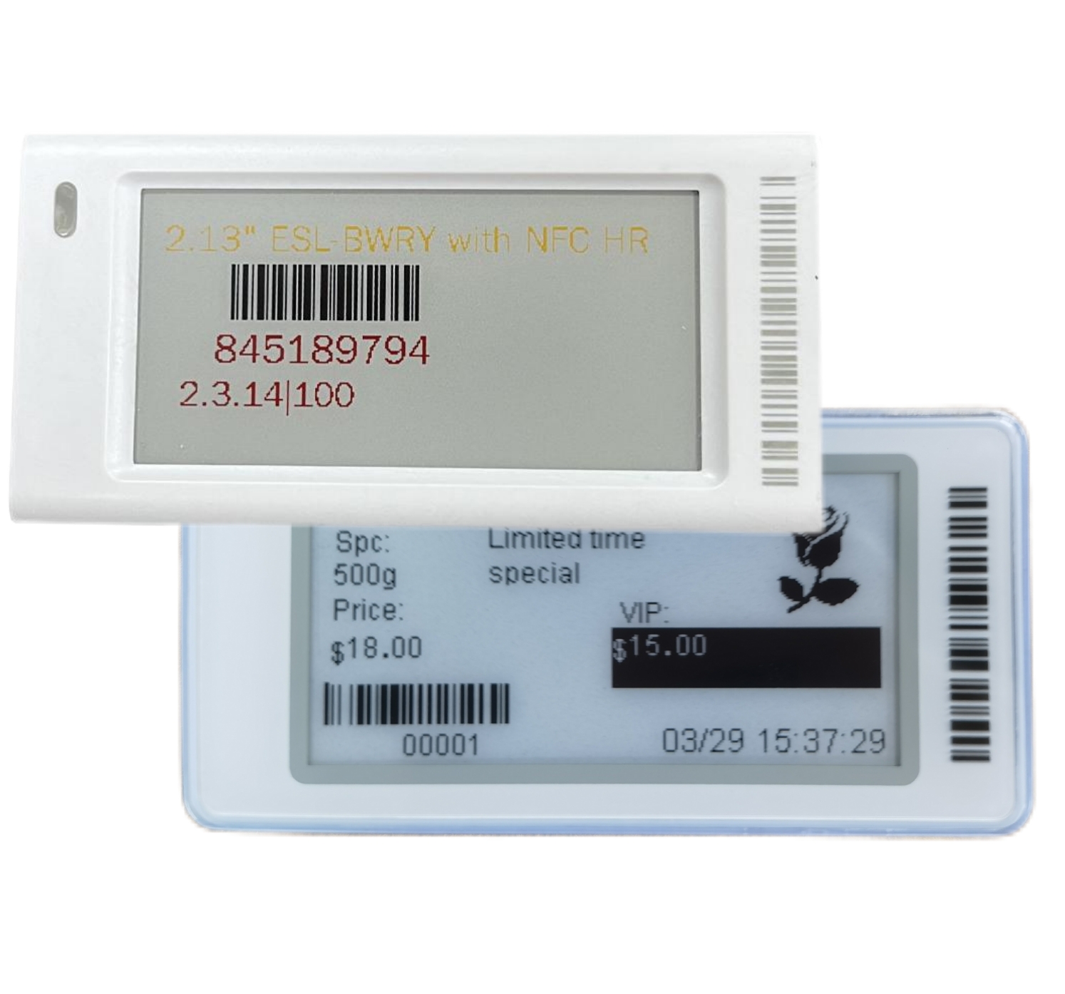Electronic Shelf Label Esl Electronic Price Tags For Supermarket Fresh Convenience Store Shelves 2.13 Inch Ink Screen Factory