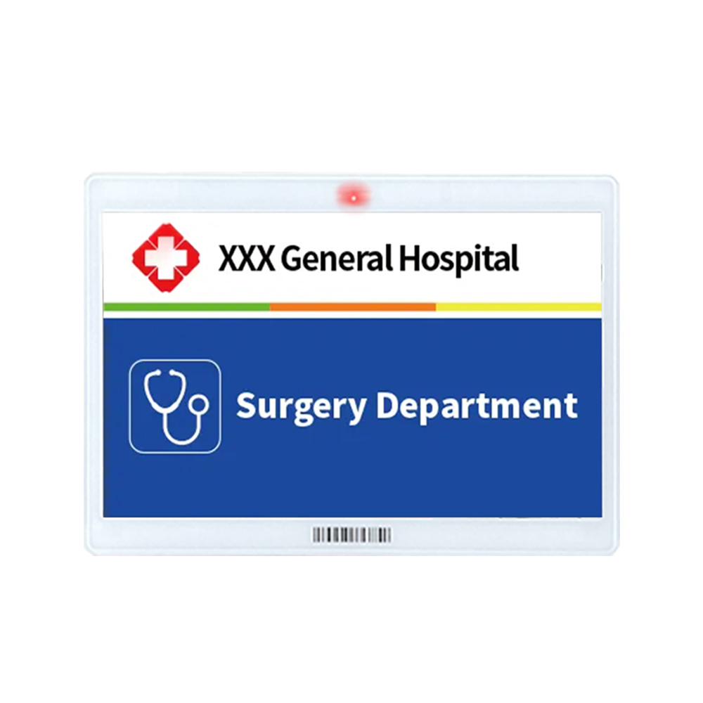 7.5 Inch Electronic tag Label Esl Display Electronic Price Label 6 Color for Hospital E Ink Smart Card Display Manufacturer
