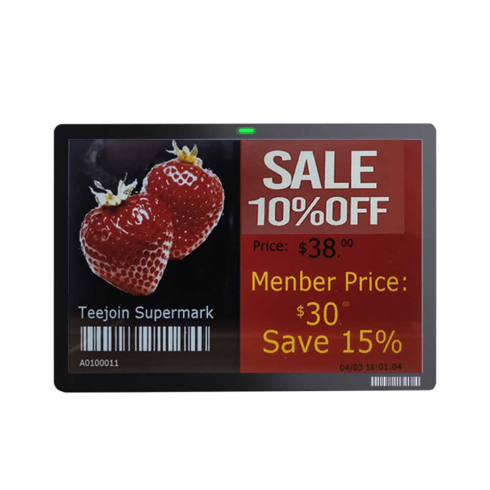 Digital Price Tag Electronic Price Tag Esl System Nfc Electronic Shelf Label For Supermarket Convenience Store Drugstore Storage