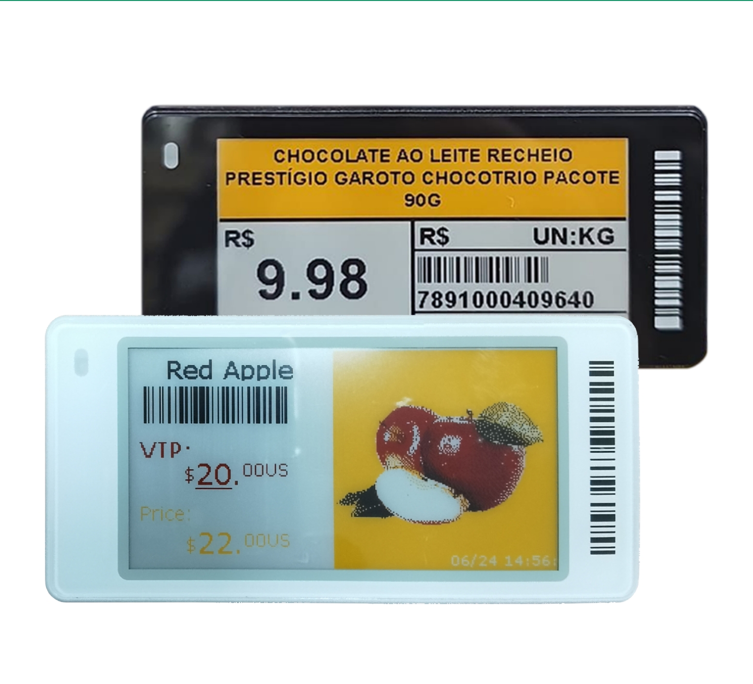 Professional Custom Multi Inch Black High Quality Smart Electronic Shelf Label Esl E-Paper Display Digital E-Ink Price Tag For Shop