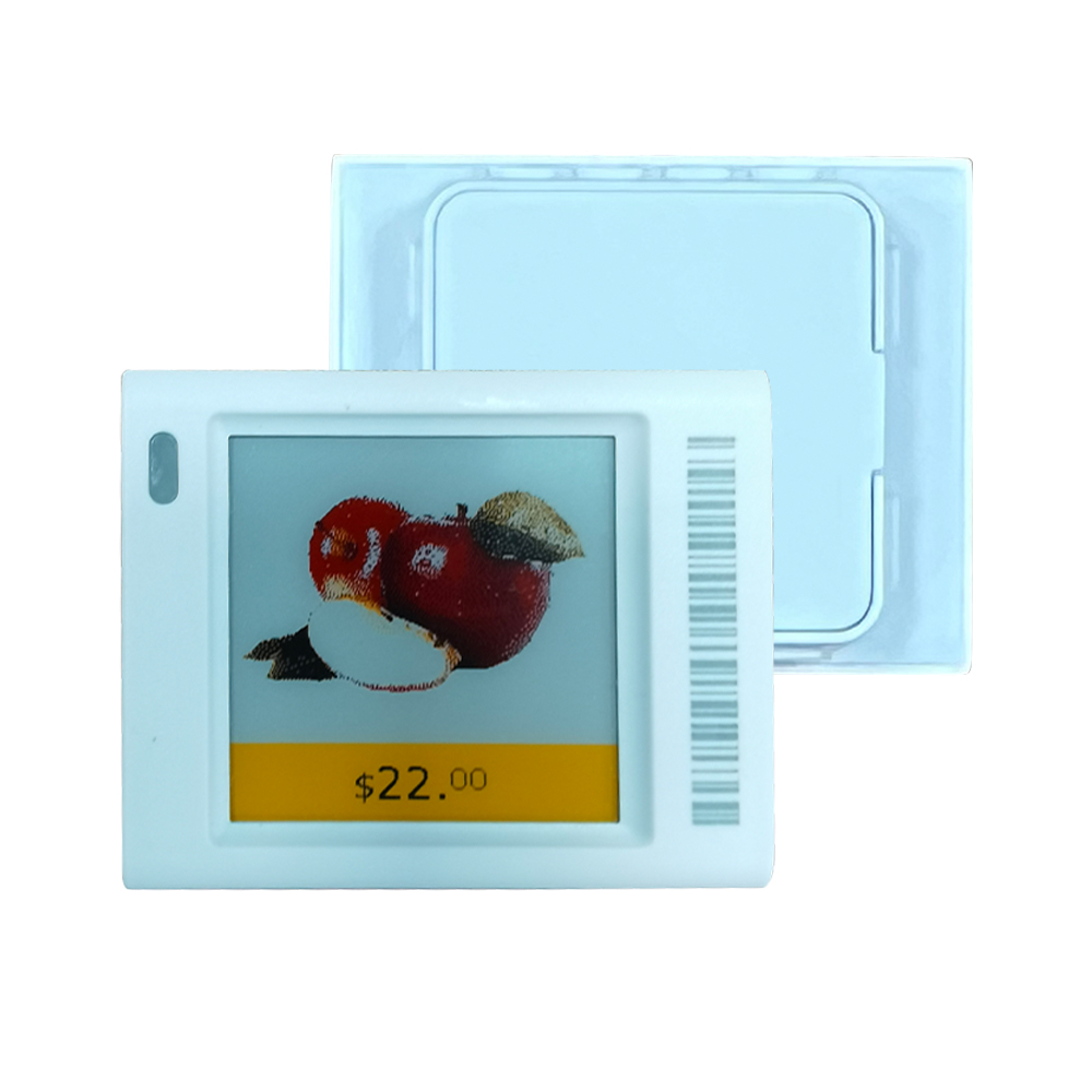 Esl Electronic Shelf Label 1.54Inches 4 Color E Paper Esl Digital Price Tag For High Visibility Retail Stores Super Markets