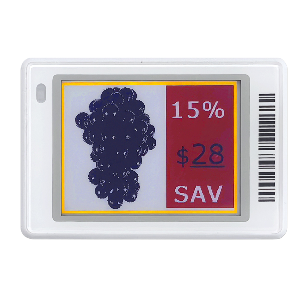 1.8 Inch E Ink Display Esl Digital Price Tag Smart Electronic Shelf Label Custom Lingerie Price Tag Esl Promo Frame Oem Factory