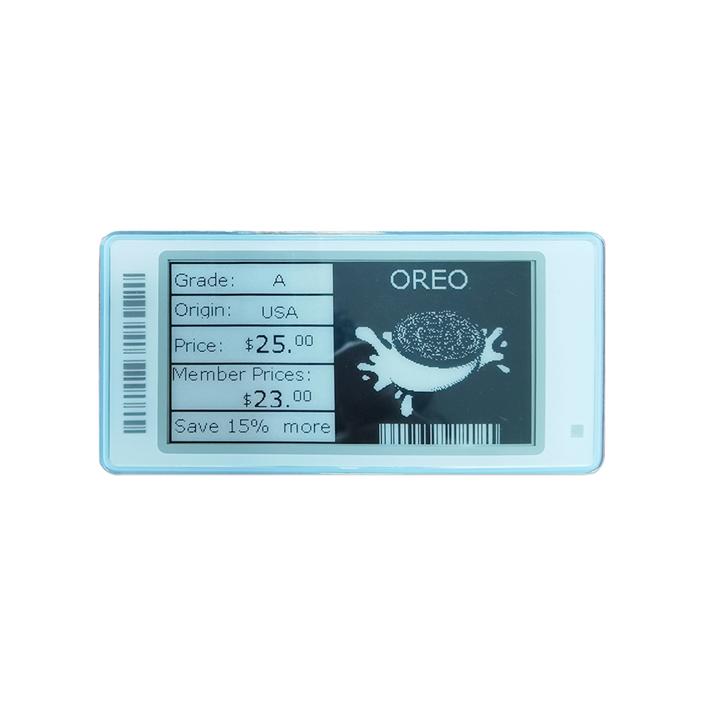 2.13 Inch Led Electronic Shelf Label Light 2025 New Design Price Tags For Frozen Food Aisles - Bulk Orders Wireless Esl Solution