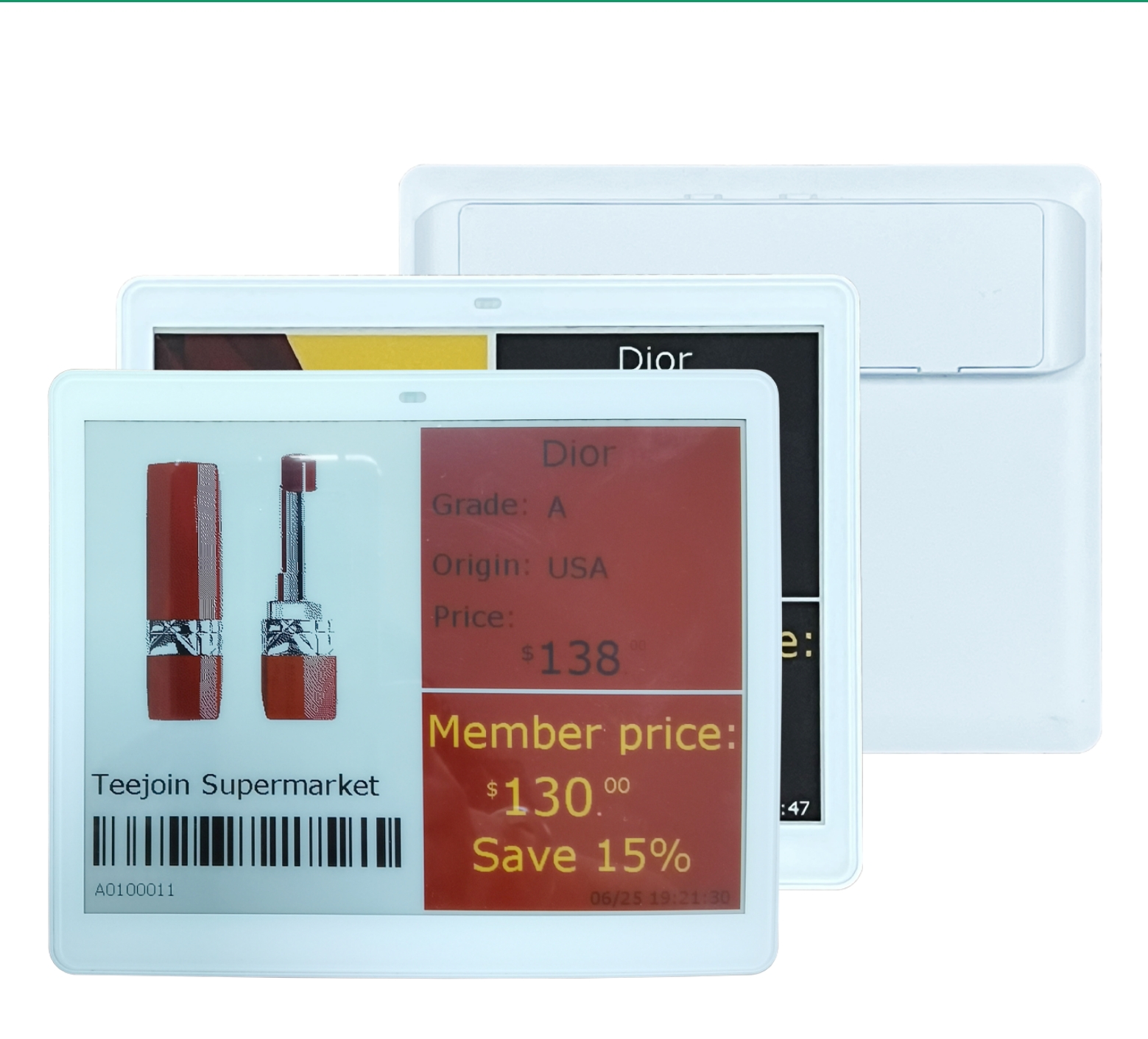 5.8 Inch Electronic Shelf Label Esl Supermarket Tag 4 Color Wifi Digital E-Ink E-Paper Price Display For Supermarket Wholesale