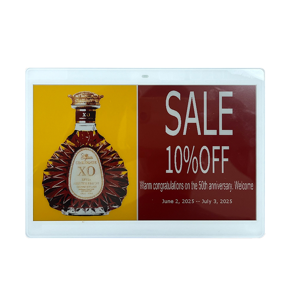7.5-Inch Digital Price Tag ESL Electronic Shelf Label E-Ink E-Paper Display Supermarket Shopping Mall Made EAS System Solution