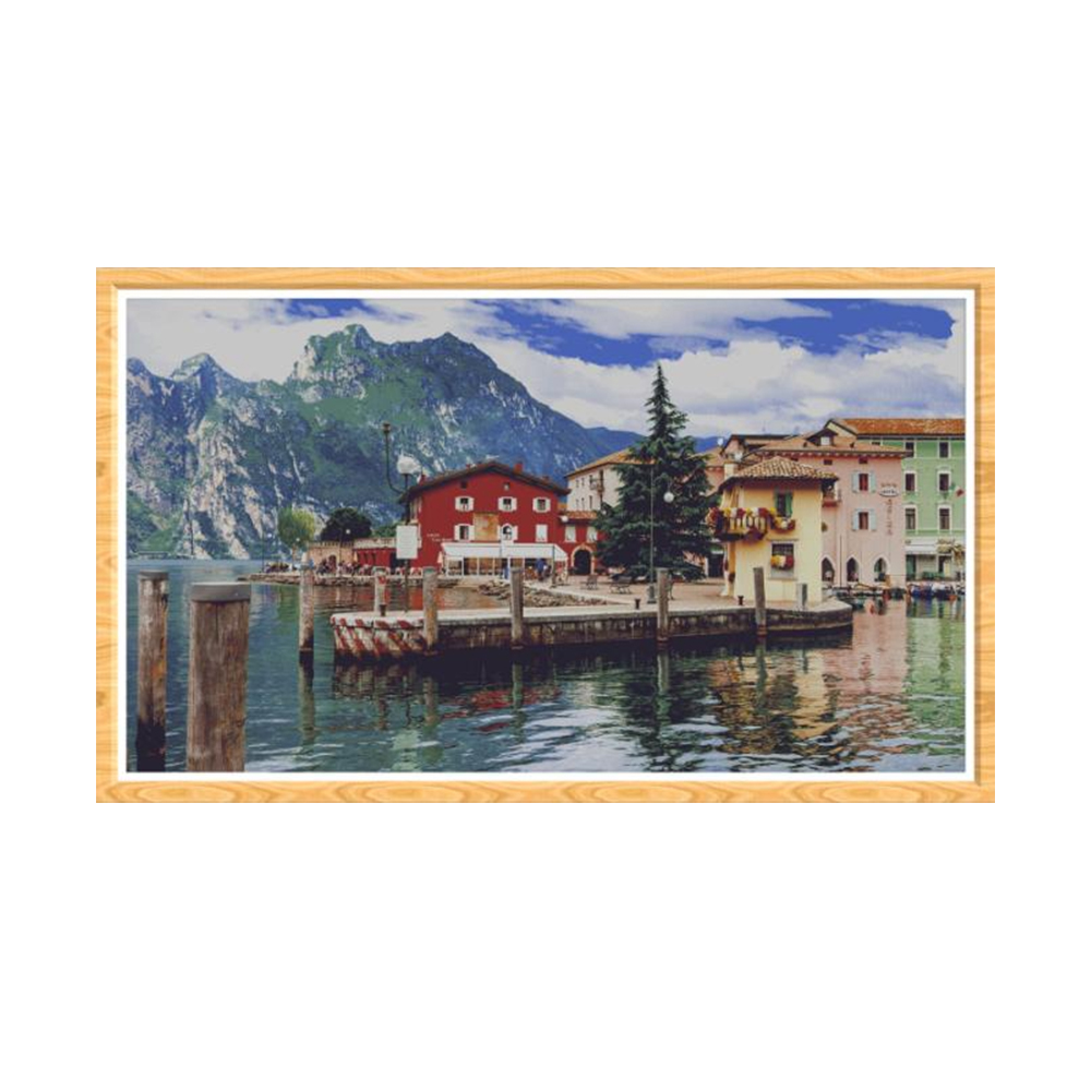 25.3" Indoor Gallery Epaper Display Eink Spectra6 Wifi Control E Ink Display Advertising Screen Wall Mounted Digital Photo Frame