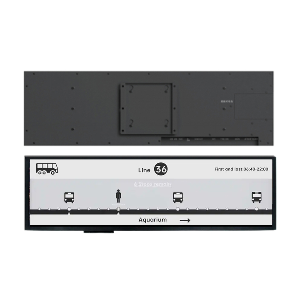 28 Inch E Ink Display Paper Small Sizes Digital Black-And-White E-Ink Display Epaper Outdoor Bus Stop Use Support Api & Sdk     